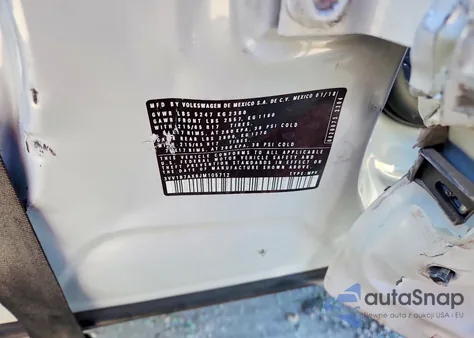 2018 Volkswagen Tiguan S z USA, uszkodzony, nr VIN 3VV1B7AX6JM105712